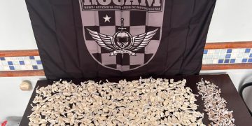 Guarda Municipal apreende mais de 700 papelotes de cocaína